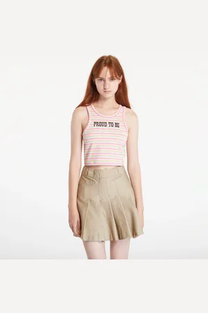 Converse Top Proud To Be Cropped Tank Top L