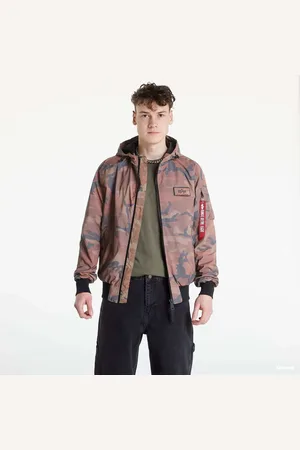 Alpha Industries Giacca a vento Alpha Industries MA-1 LW Hoode Refl. Camo XL