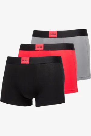 HUGO BOSS Galaxy Regenerative Cotton Stretch Trunk 3-Pack S