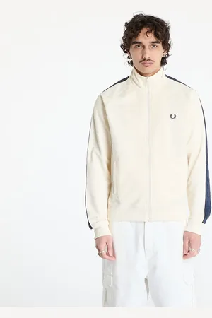 Fred Perry Giacca Contrast Tape Track Jacket / L