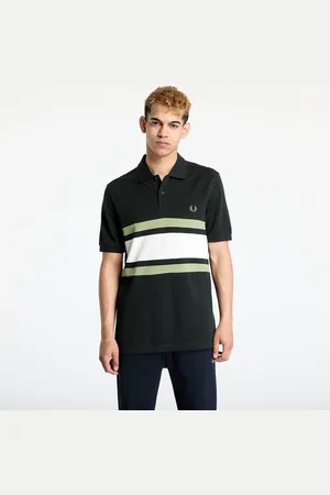 Fred Perry Maglietta Panelled Polo Shirt M