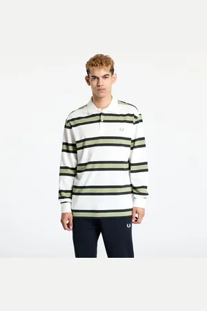 Fred Perry Maglietta Jersey Stripe Polo Shirt M