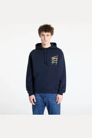 Tommy Hilfiger Felpa Tommy Jeans Relaxed 3 Color Sign Hoodie L