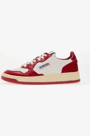 Autry Sneakers Medalist Low Wom / Wht/ Red EUR 36