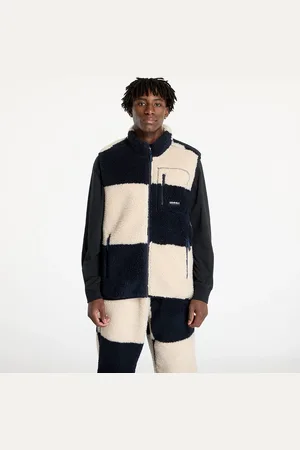 Gramicci Vest Checkered Sherpa Vest UNISEX / L