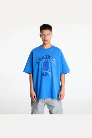 A Bathing Ape Maglietta Garment Dye College Relaxed Fit Tee M