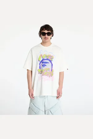 A Bathing Ape Maglietta Heavy Washed Logo Relaxed Fit Tee UNISEX S