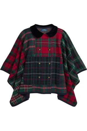 Ralph Lauren Poncho scozzese