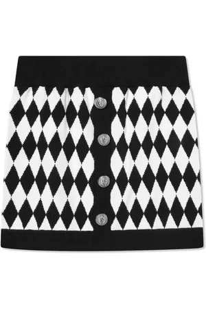 Balmain Gonna con intarsio
