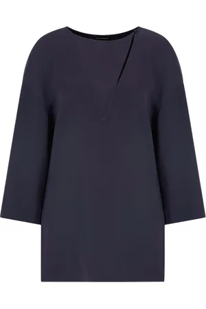Emporio Armani Blusa con laser cut