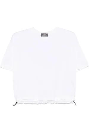 HERNO T-shirt con coulisse