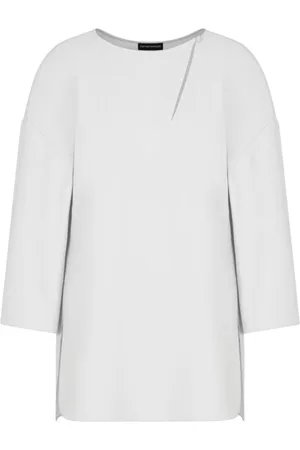 Emporio Armani Blusa con laser cut