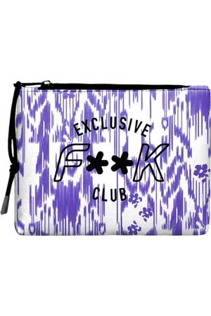F**K Pochette con logo