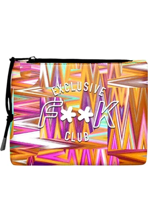F**K Pochette con logo