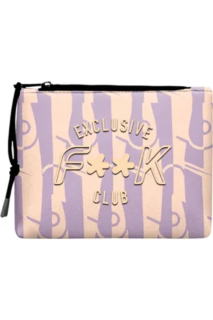 F**K Pochette con logo