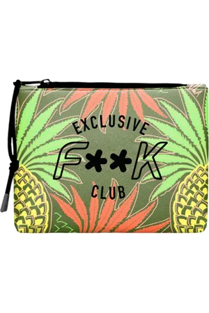 F**K Pochette con logo