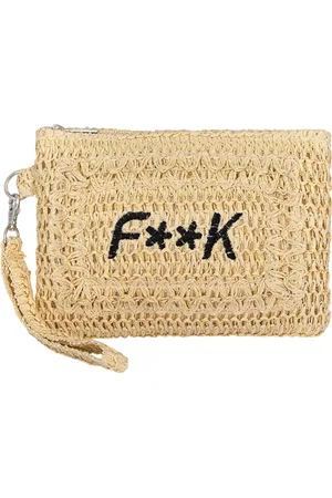 F**K Mini pochette con logo