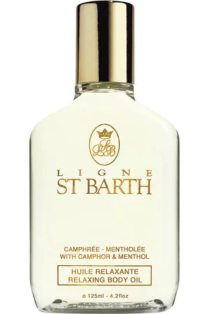 LIGNE ST BARTH Huile camphrée mentholée soin corps relaxant 125 ml