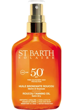 LIGNE ST BARTH Huile bronzante Roucou SPF 50 100 ml