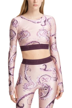 VERSACE Top chromo couture