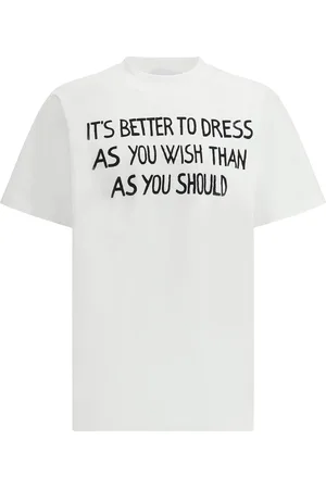 Moschino T-shirt message print