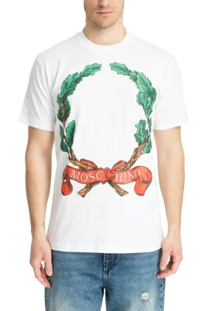 Moschino T-shirt logo laurel crown