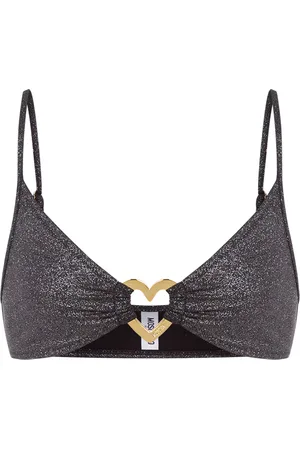 Moschino Top bikini metal heart