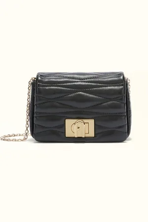 Furla 1927 Borsa Mini M Nappa Di Pelle Di Vitello Di Lusso Trapuntata Dattero Donna