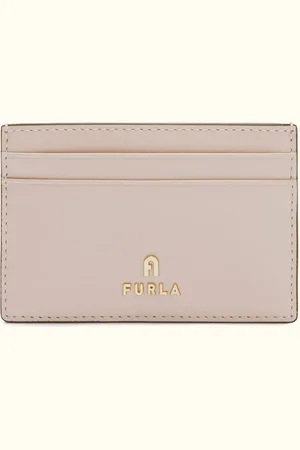 Furla Camelia Porta Carte Di Credito Corolla Pelle Di Vitello Morbida Donna