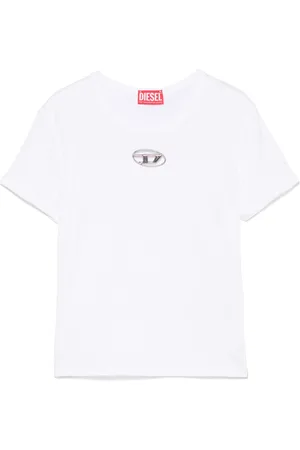 Diesel T-shirt con placca logo