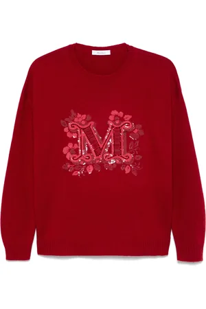 Max Mara Maglione con paillettes