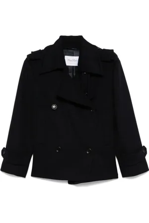 Max Mara Cappotto trench over in lana e cachemire