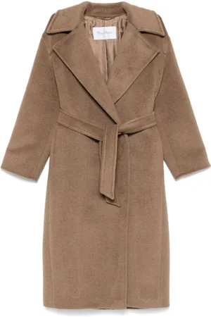 Max Mara Cappotto vestaglia in alpaca, lana e cachemire