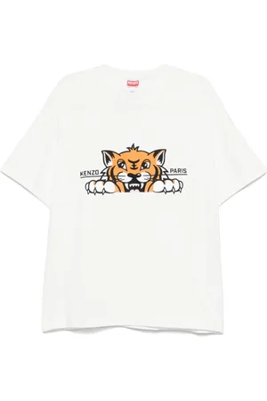 Kenzo T-shirt oversize ricamata 