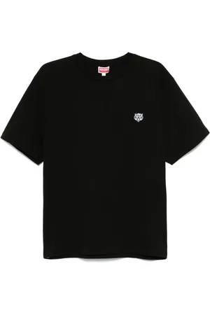Kenzo T-shirt ricamata Happy Tiger