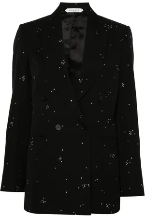 Lanvin Crystal-embellished blazer
