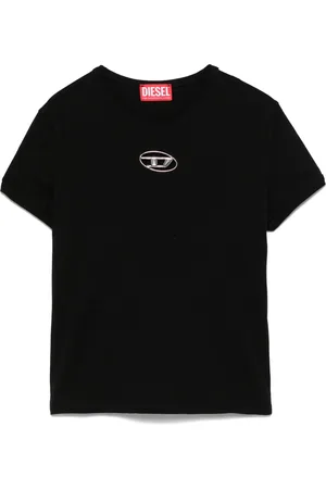 Diesel T-shirt con placca logo