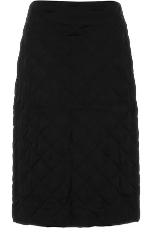 Jil Sander Gonna in viscosa nera DONNA