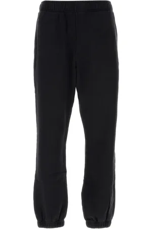 AMBUSH Pantalone jogging in cotone nero UOMO