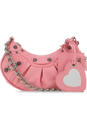 Balenciaga Borsa a tracolla Le Cagole XS in nappa rosa DONNA