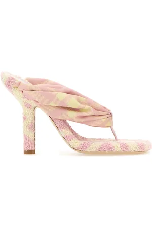Burberry Sabot infradito Pool Check in tessuto stampato DONNA