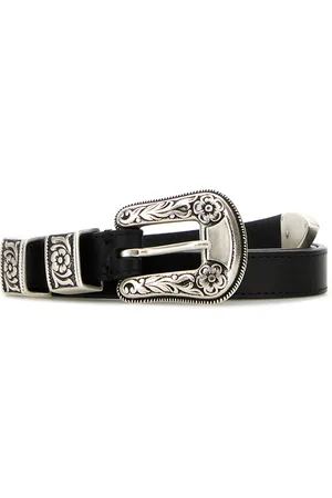 J&M Davidson Cintura in pelle nera DONNA