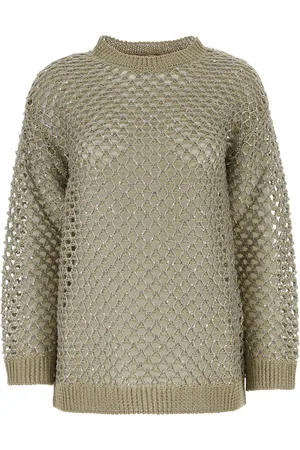 VALENTINO GARAVANI Maglione in crochet decorato DONNA