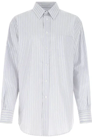Maison Margiela Camicia oversize in popeline ricamato DONNA