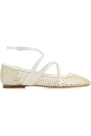 Jimmy Choo Ballerine Astoria in rete decorata DONNA