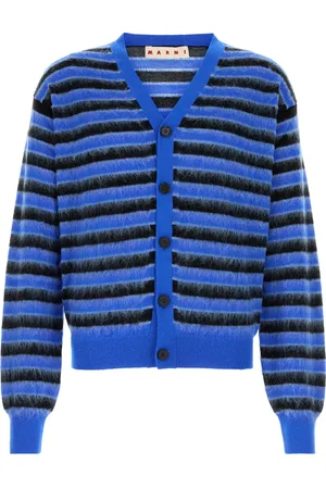 Marni Cardigan in lana ricamata UOMO