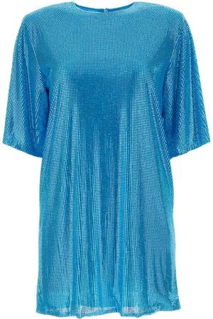 GIUSEPPE DI MORABITO Abito t-shirt in rete decorata DONNA