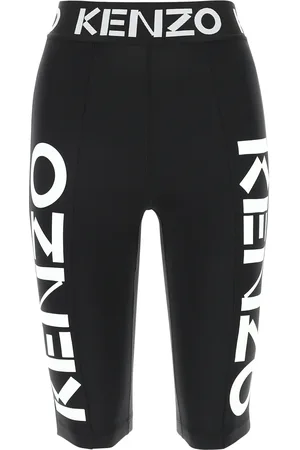 Kenzo Leggings in nylon stretch nero DONNA