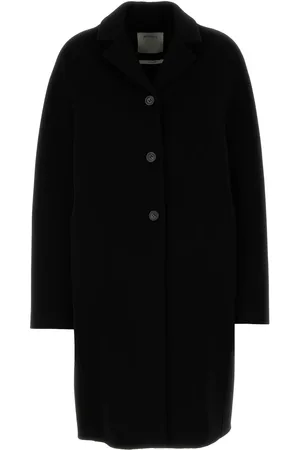 Sportmax Cappotto Adria in lana nera DONNA