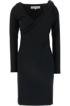 J.W.Anderson Abito in misto poliestere stretch nero DONNA